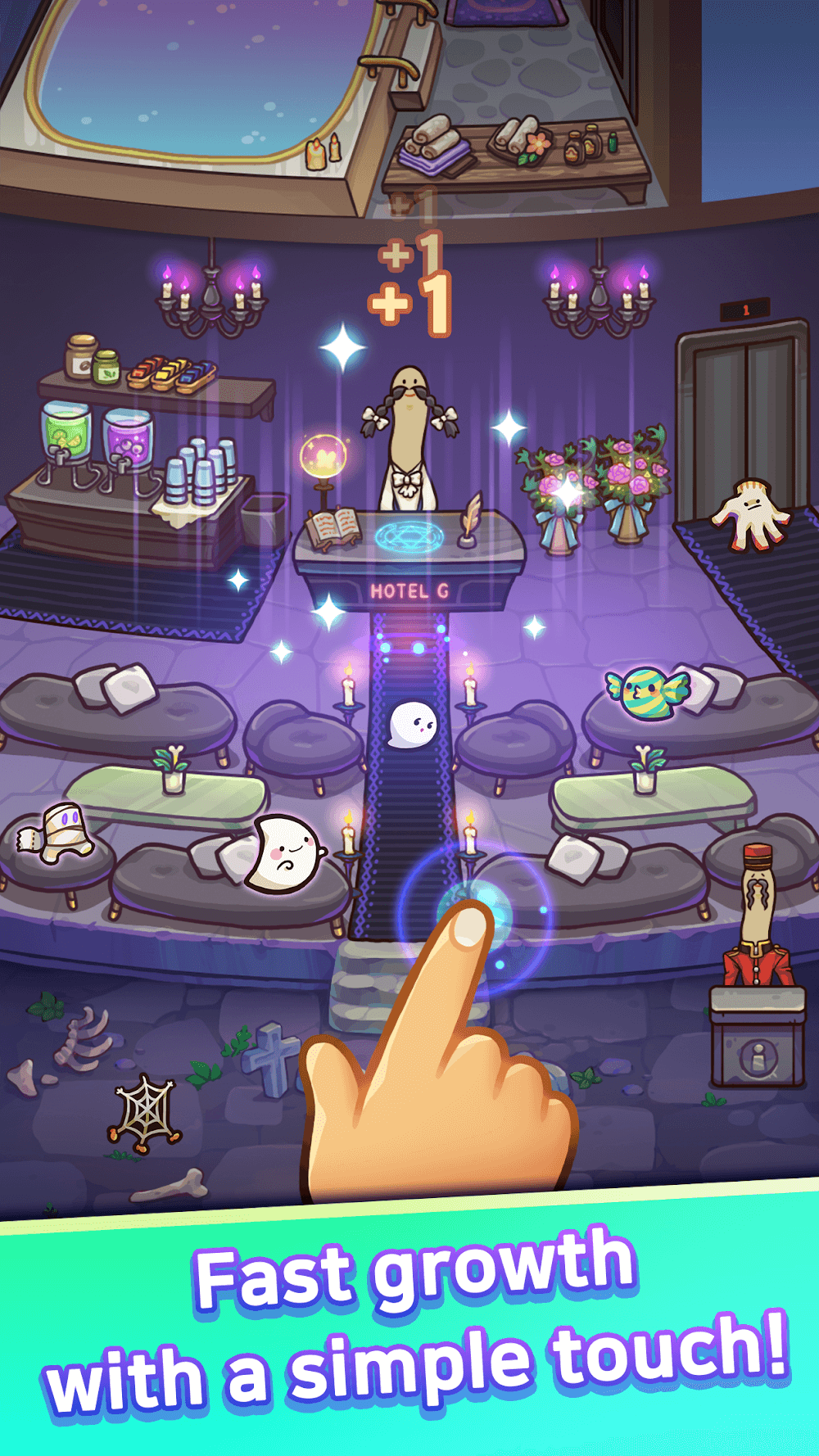 Idle Ghost Hotel screenshot 2