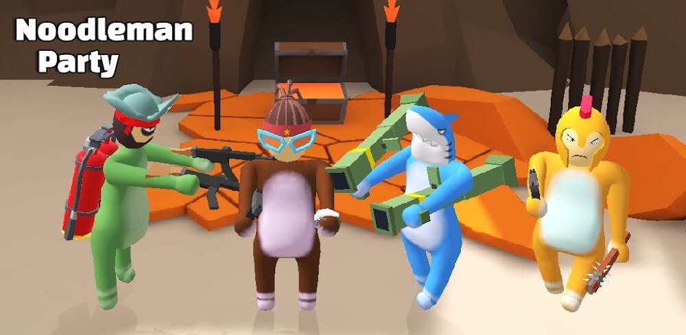 Noodleman Party: Fight Games screenshot 1