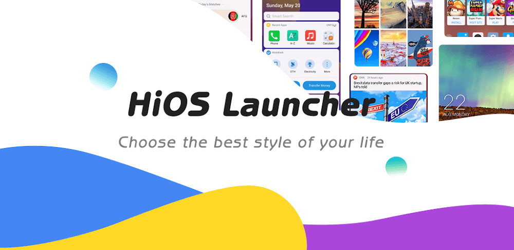 HiOS Launcher 2022 screenshot 1