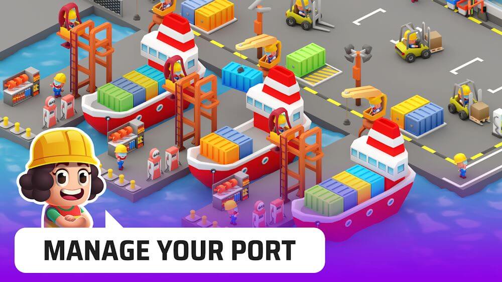 Idle Shipping Life Tycoon screenshot 2