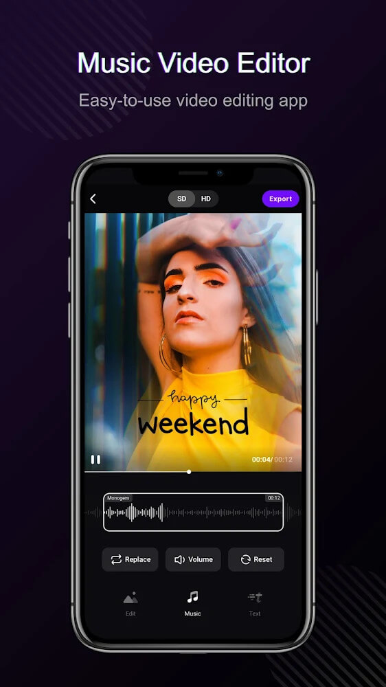 Vieka - Music Video Editor screenshot 2