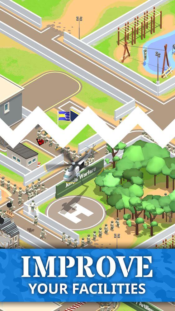 Idle Army Base screenshot 4