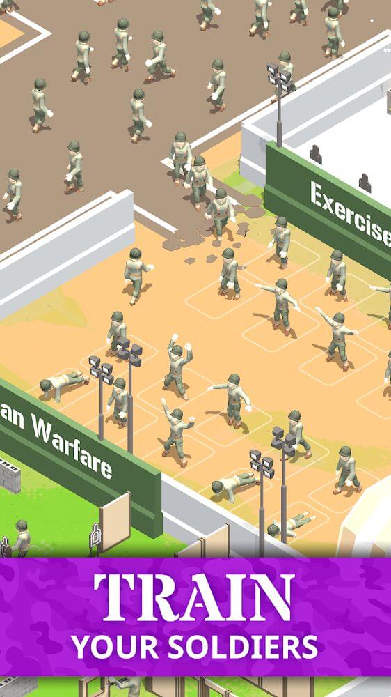 Idle Army Base screenshot 3