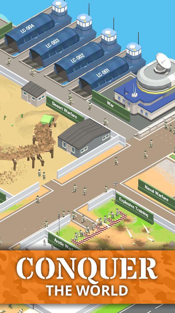 Idle Army Base screenshot 5