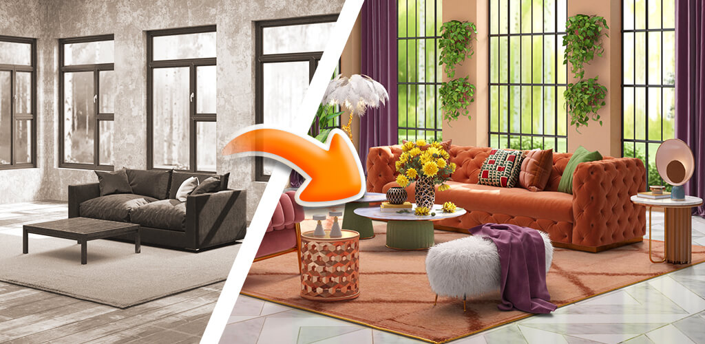 Space Decor: Villa screenshot 1