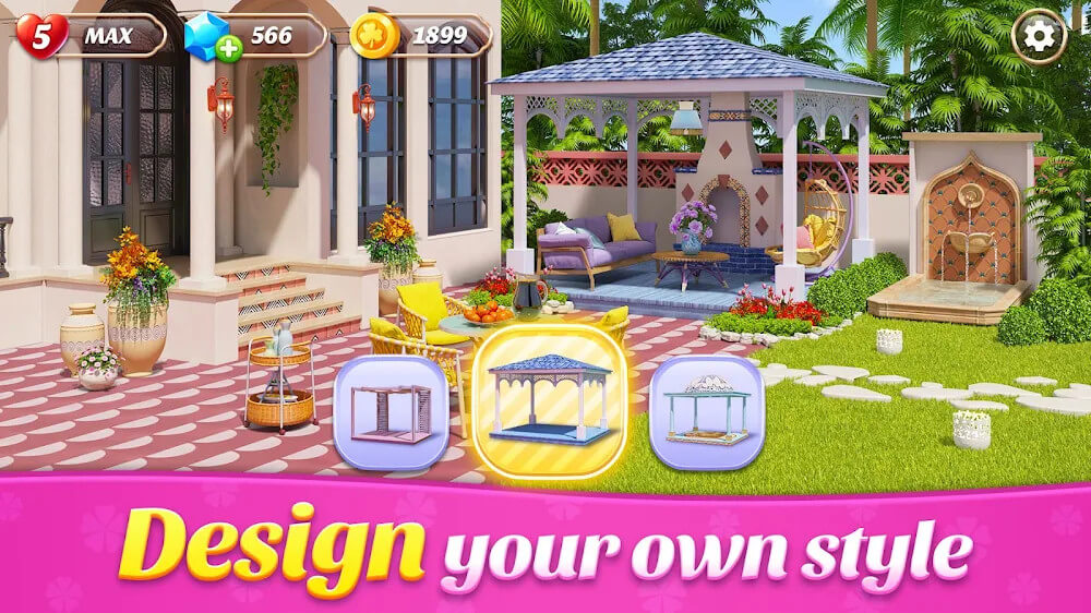 Space Decor: Villa screenshot 3