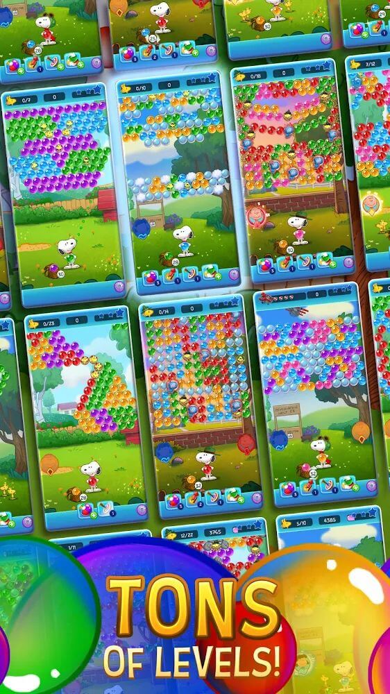 Bubble Shooter - Snoopy POP screenshot 4