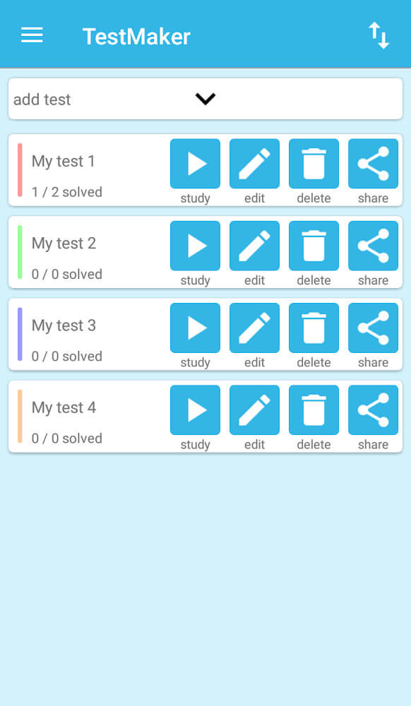 TestMaker screenshot 2