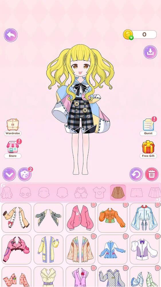Sweet Girl: Doll Dress Up Game screenshot 2