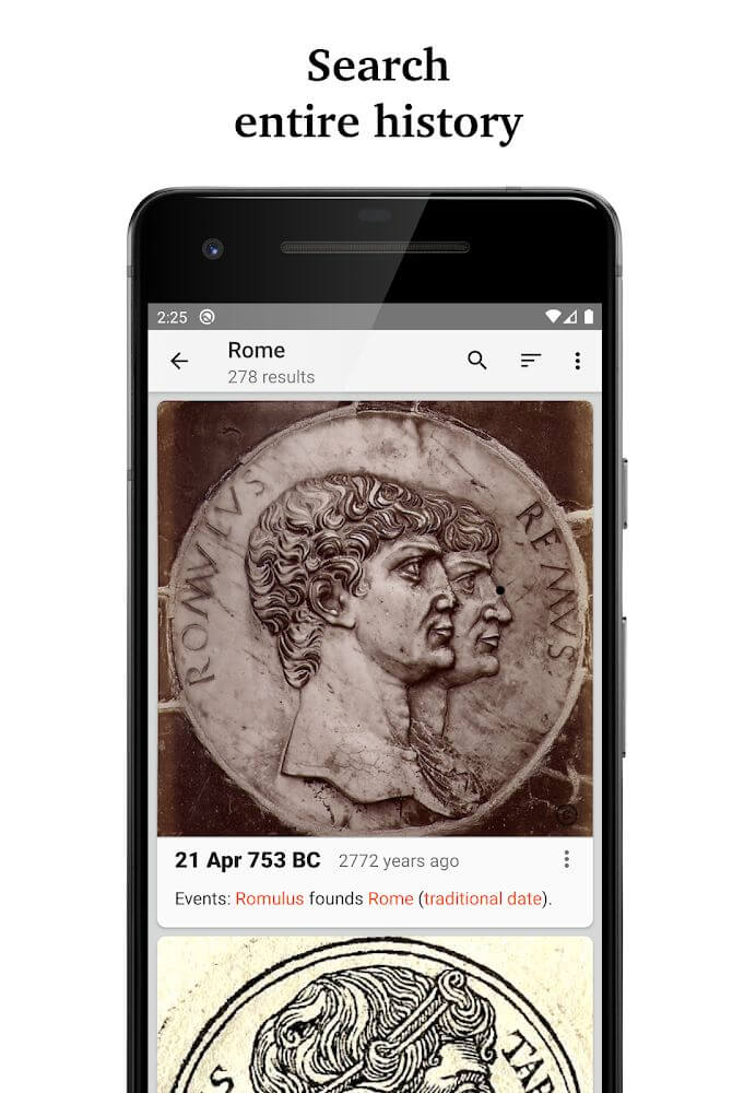 Historical Calendar screenshot 5