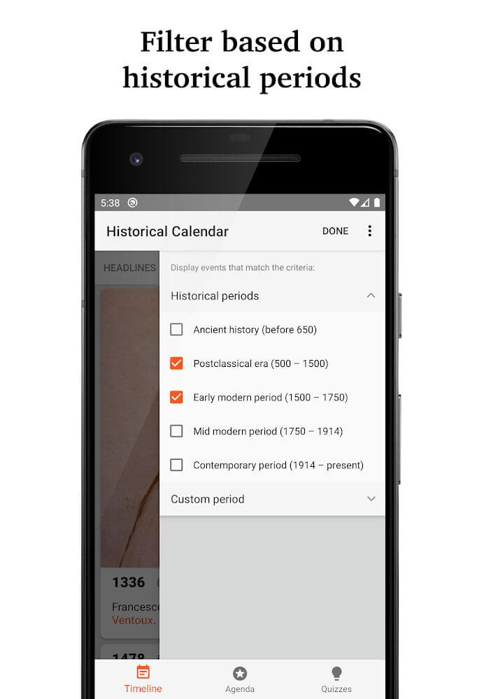 Historical Calendar screenshot 6