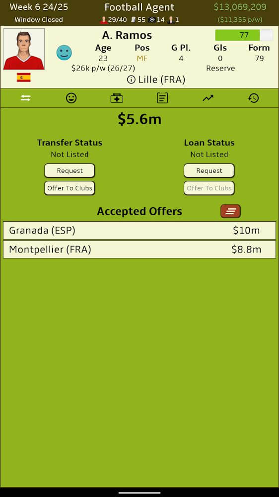 Football Agent gameplay screenshot 3