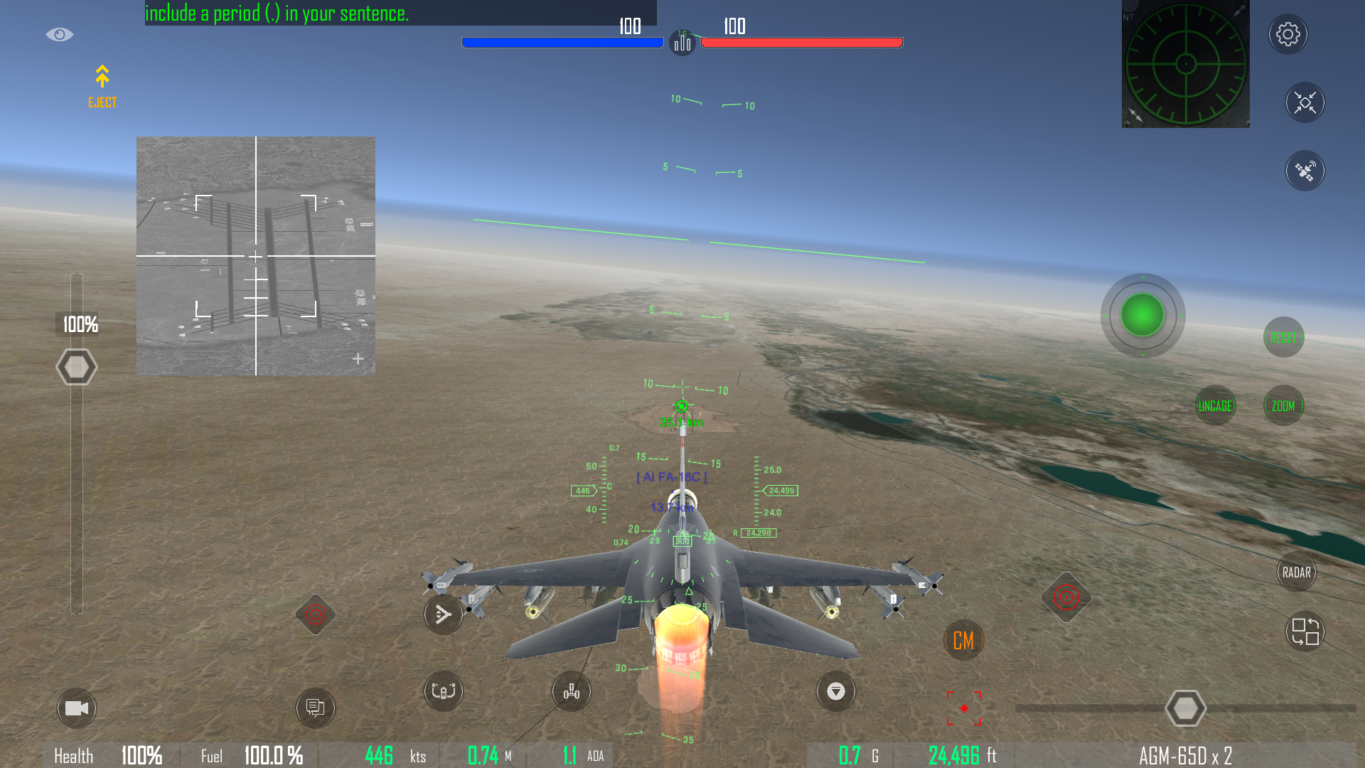 GS4: Realistic Air Combat screenshot 2