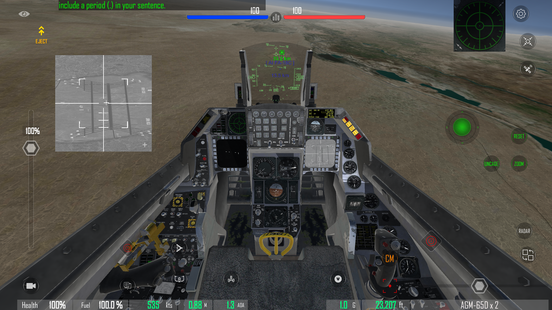 GS4: Realistic Air Combat screenshot 1