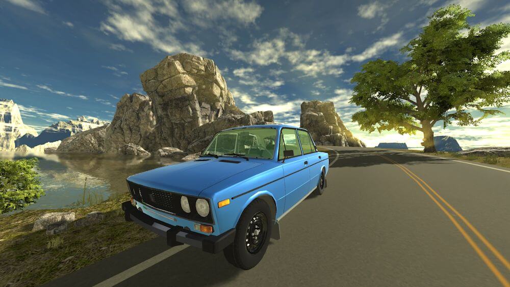 Russian Car Lada 3D screenshot 2