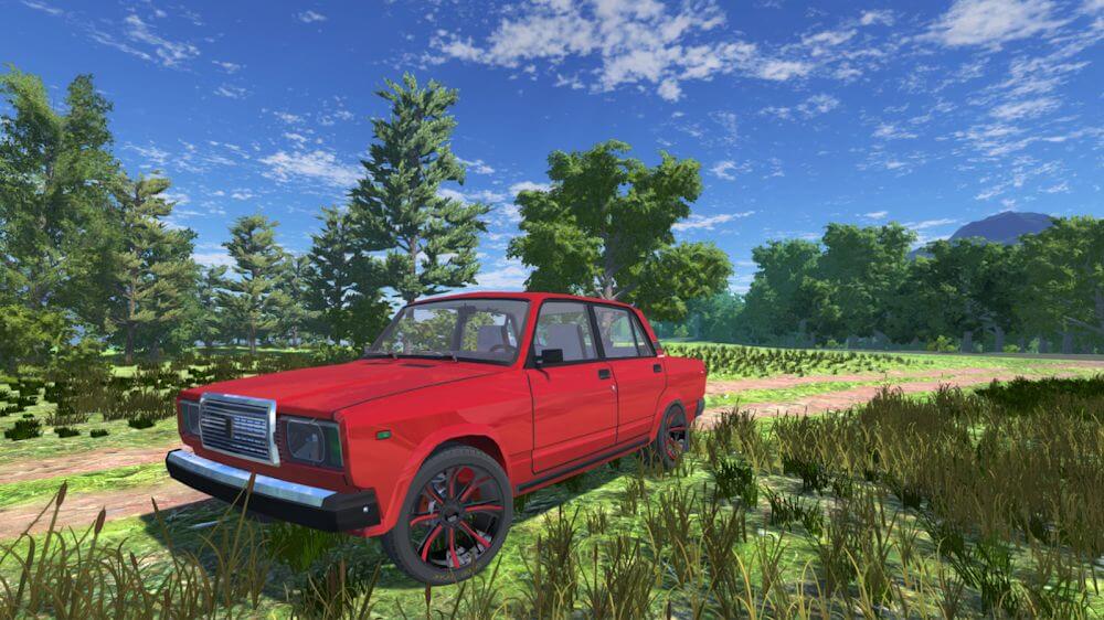 Russian Car Lada 3D screenshot 3
