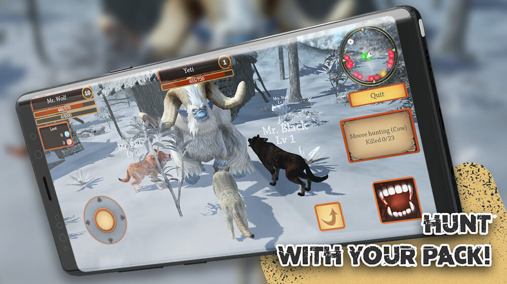 Wolf Simulator Evolution screenshot 2