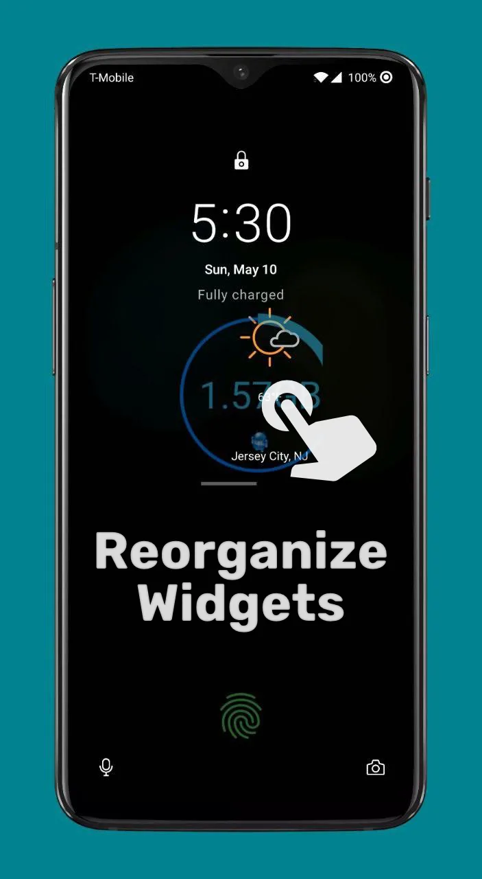 Lockscreen Widgets and Drawer screenshot 4