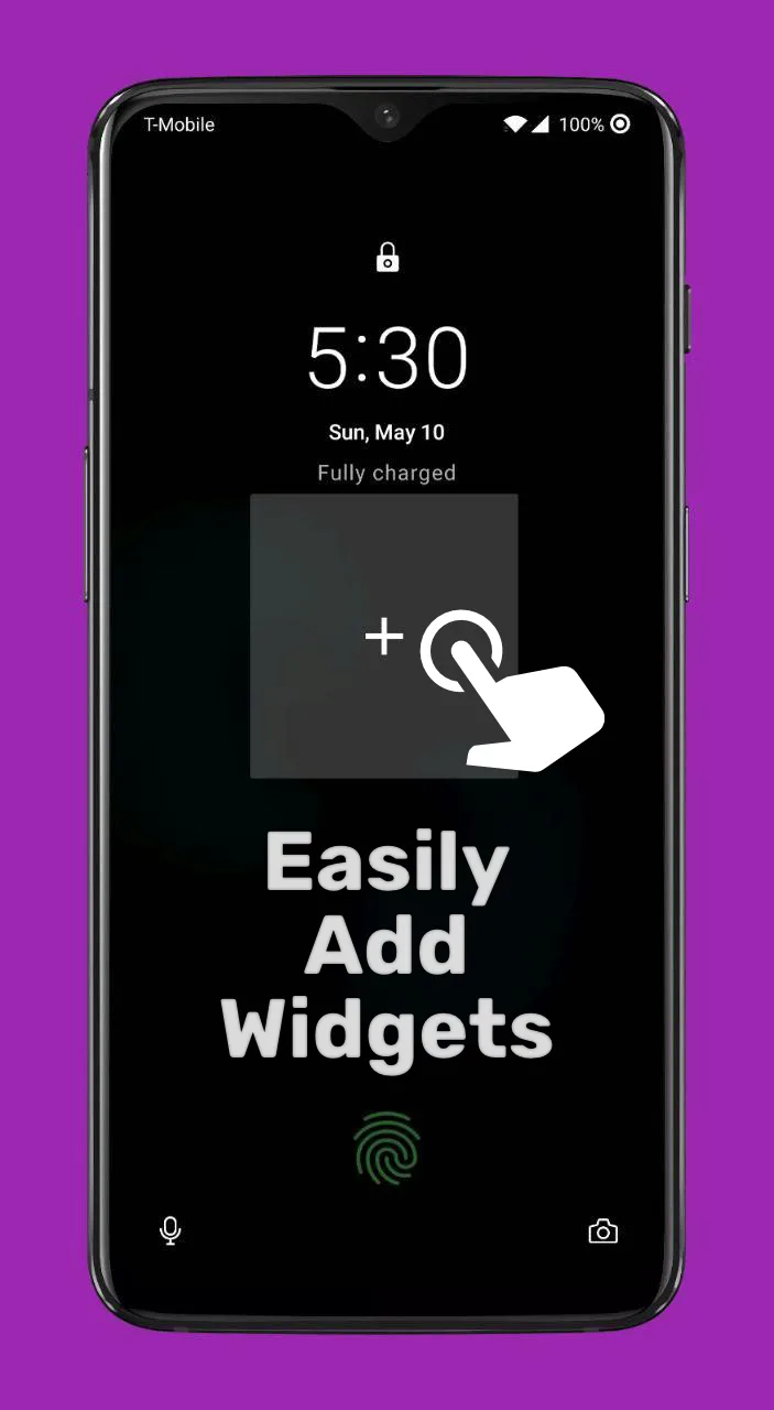 Lockscreen Widgets and Drawer screenshot 3