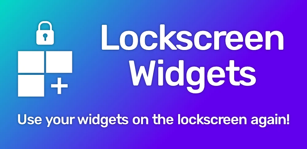 Lockscreen Widgets and Drawer screenshot 1