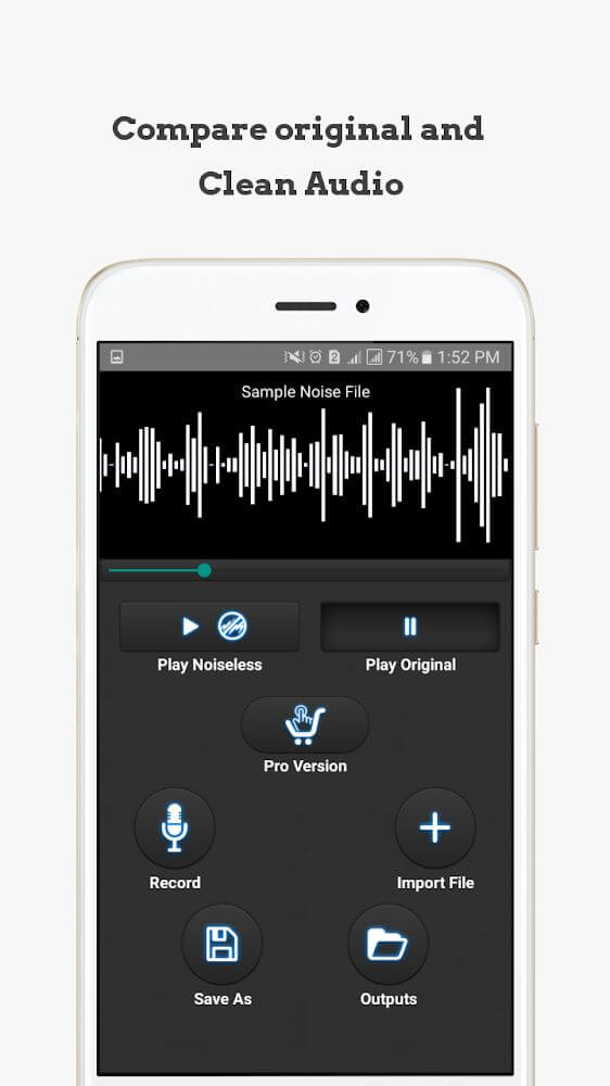 Audio Video Noise Reducer screenshot 5