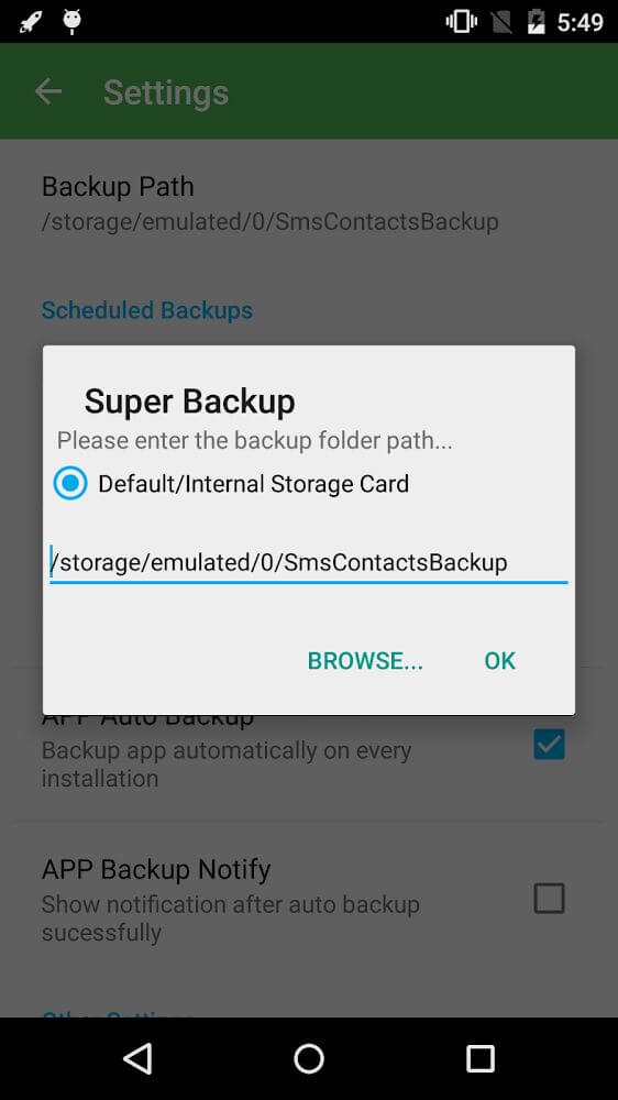 Super Backup and Restore Screenshot 7