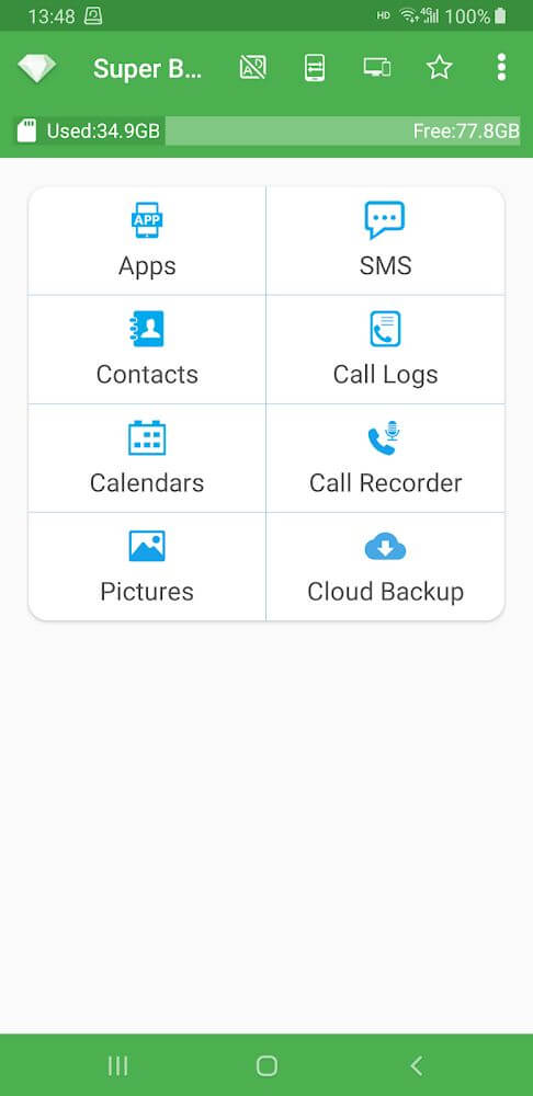 Super Backup and Restore Screenshot 2