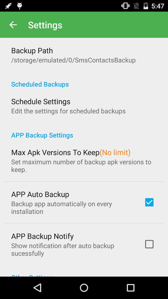 Super Backup and Restore Screenshot 5