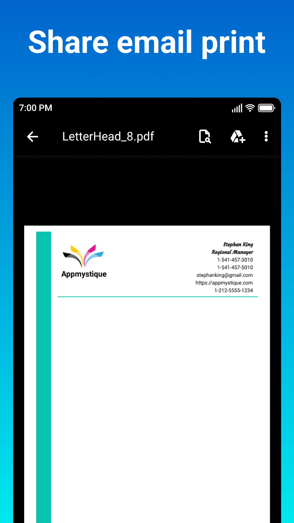 Letterhead Maker screenshot 6