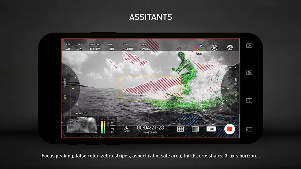 Protake – Mobile Cinema Camera screenshot 5