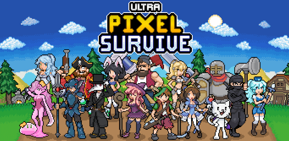Ultra Pixel Survive screenshot 1