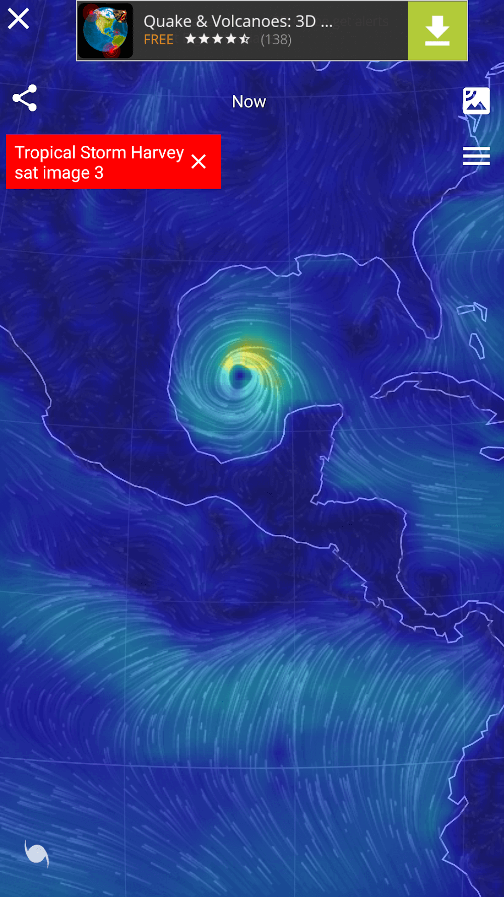 Wind Map Hurricane Tracker screenshot 3