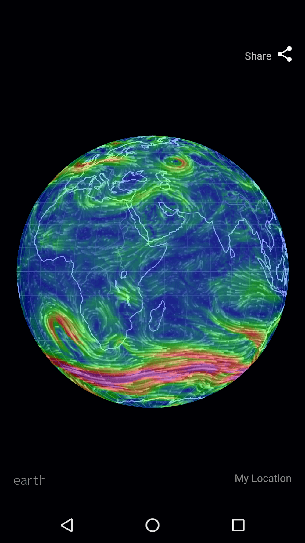 Wind Map Hurricane Tracker screenshot 7