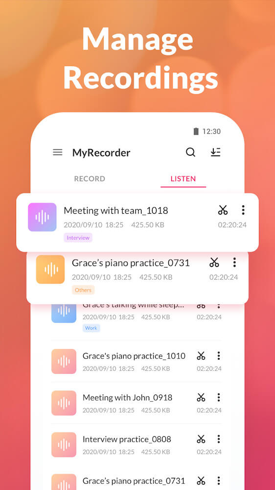My Recorder screenshot 5