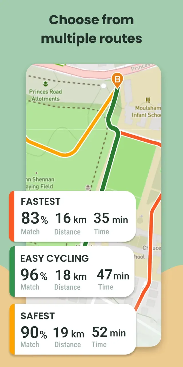 Cyclers: Bike Navigation & Map screenshot 5