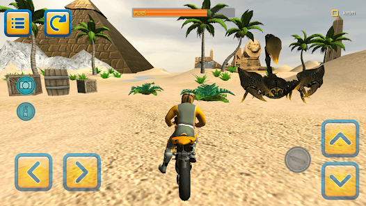 Desert Motorbike Driving 3D screenshot 4