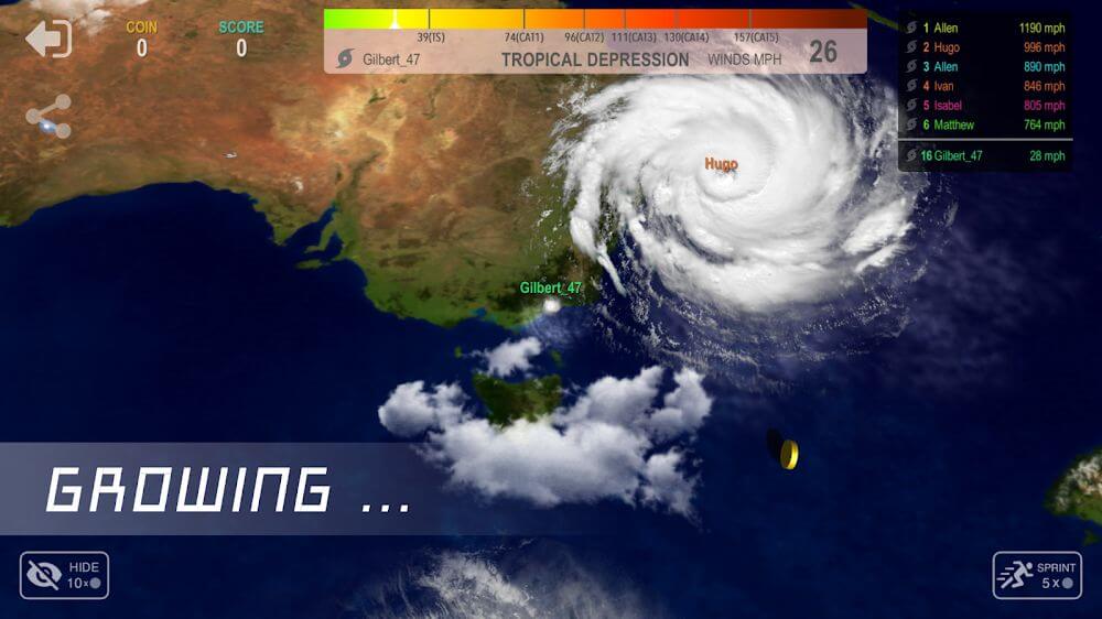 Hurricane.io screenshot 2
