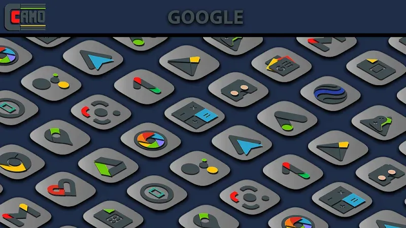 Camo Light Icon Pack screenshot 3