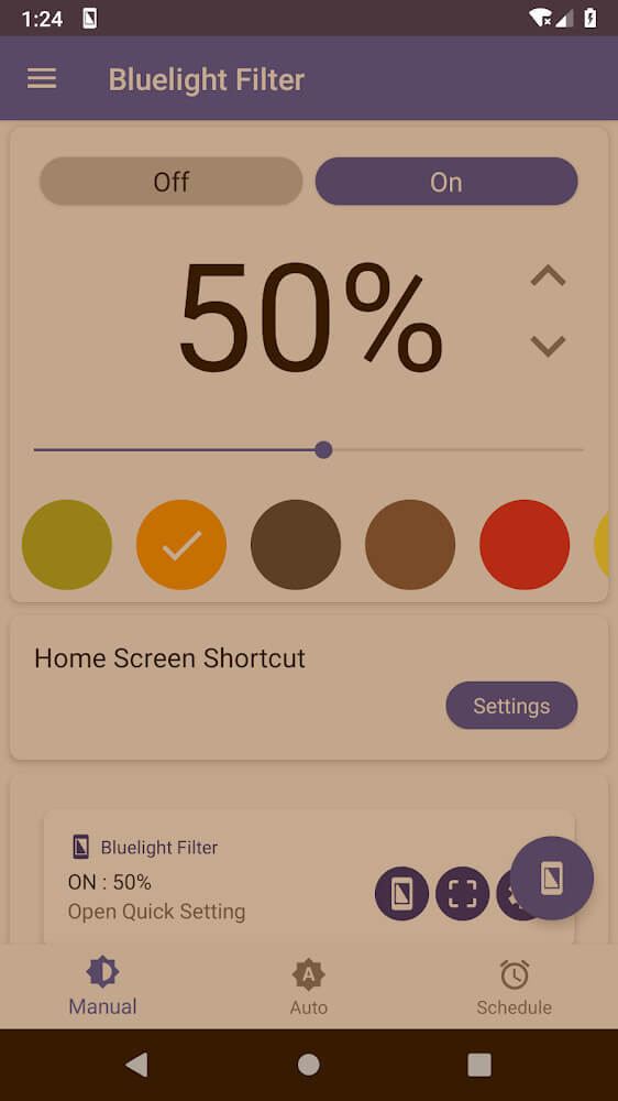 Bluelight Filter screenshot 3