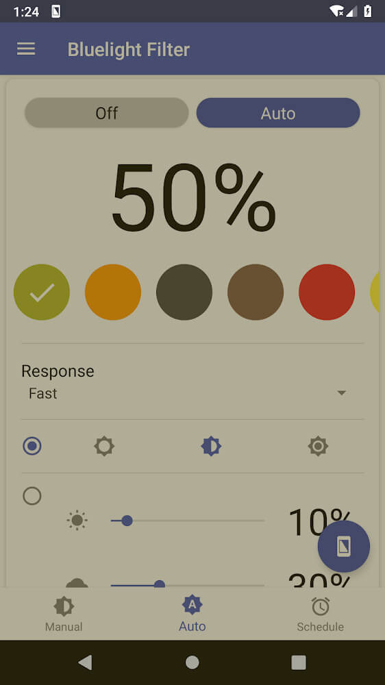 Bluelight Filter screenshot 2