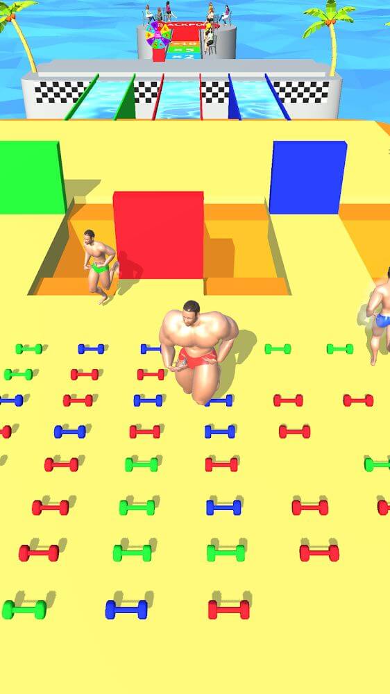 Muscle Race 3D screenshot 2