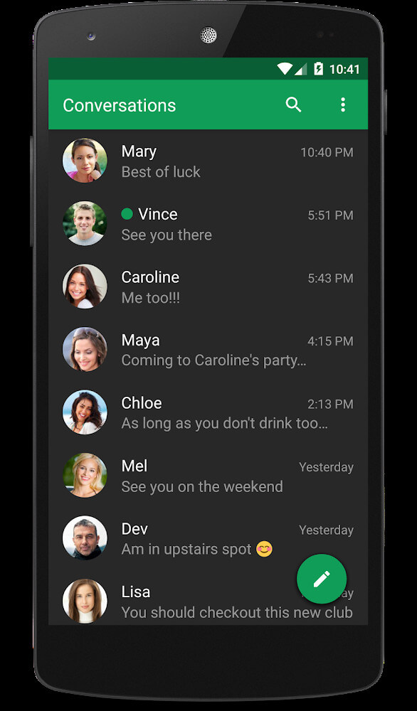 Chomp SMS screenshot 3