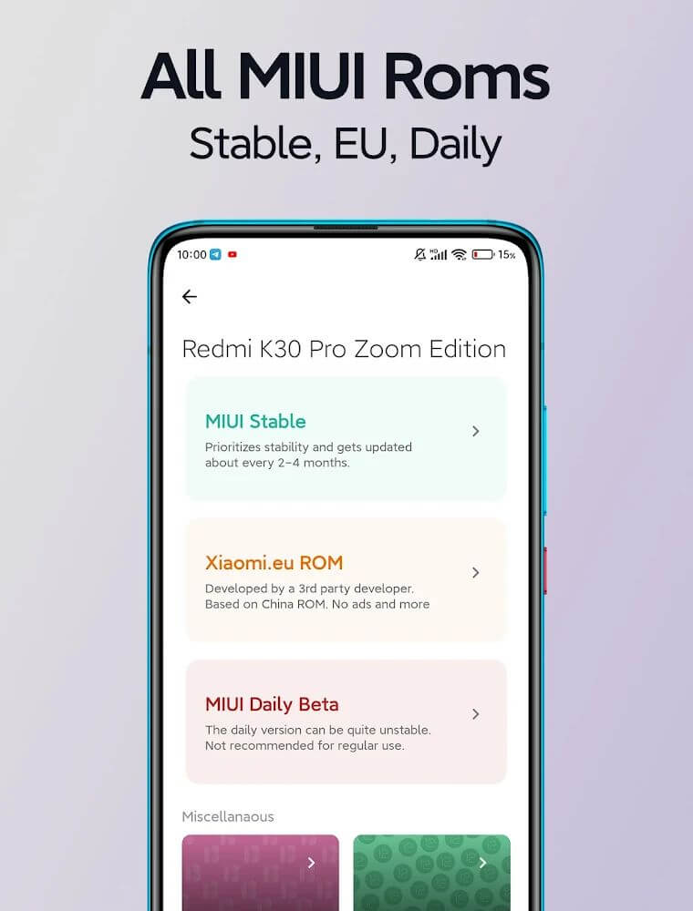 MIUI Downloader screenshot 3