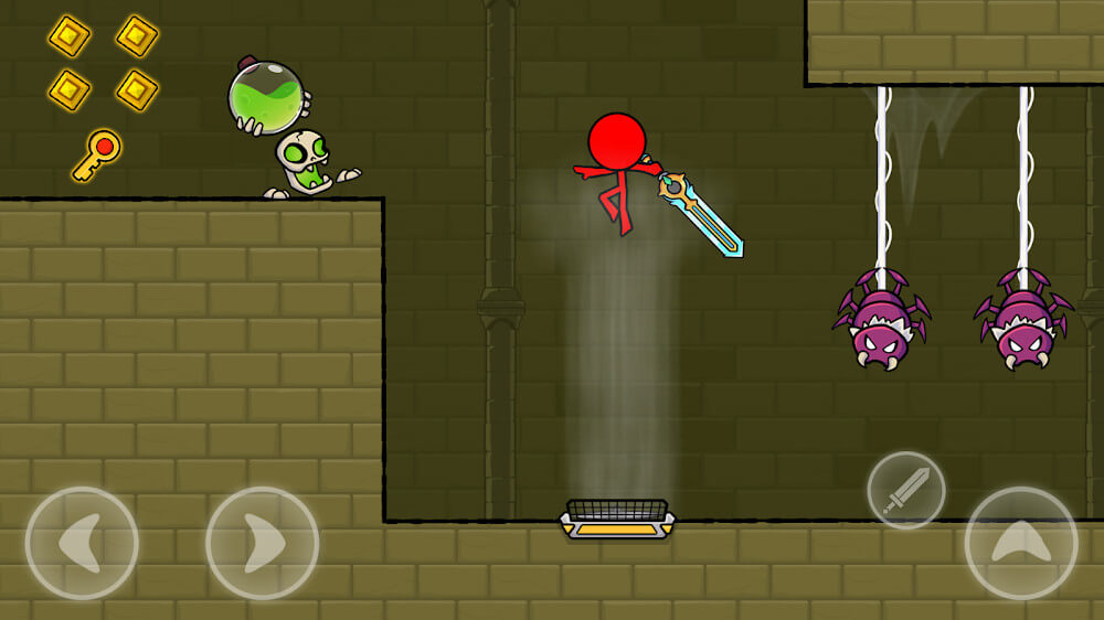 Red Stickman: Stick Adventure screenshot 5