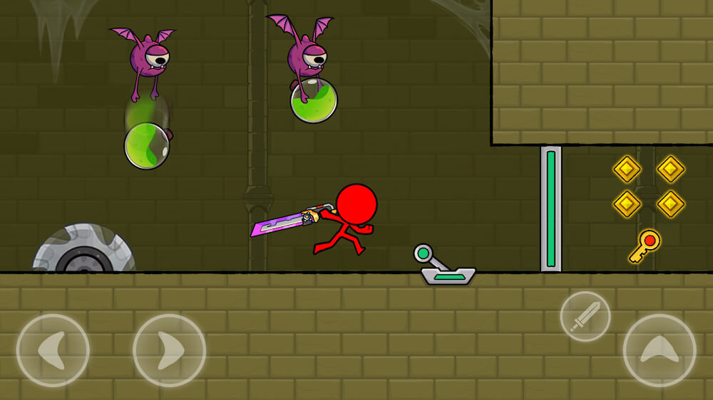 Red Stickman: Stick Adventure screenshot 7