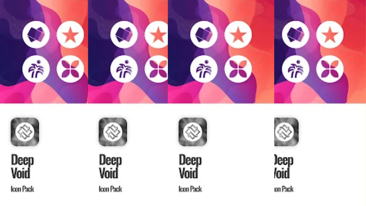 Deep Void Icon Pack screenshot 1