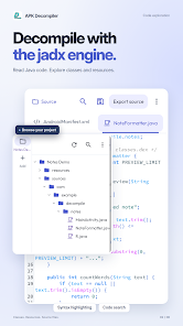 APK Decompiler: jadx & apktool screenshot 5
