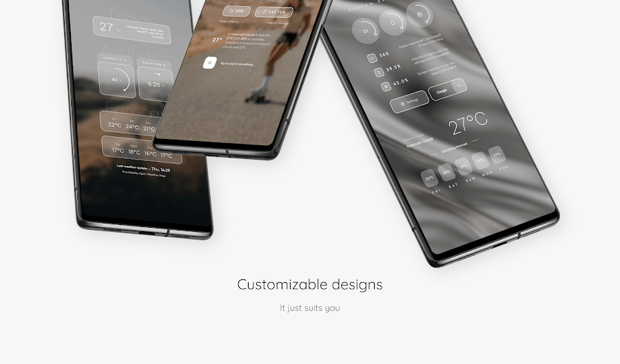 Elements KWGT screenshot 2