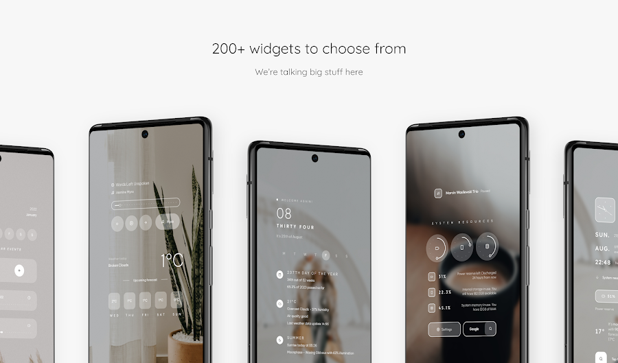 Elements KWGT screenshot 5