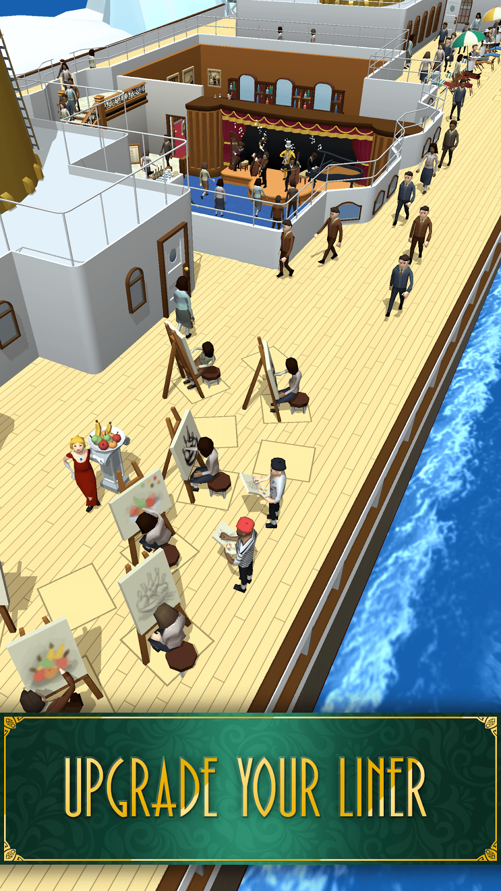Idle Titanic Tycoon gameplay screenshot 6